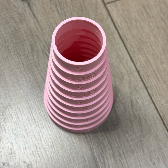 Bracelet Sizer Mandral Matte Pink - Picture 4 of 4